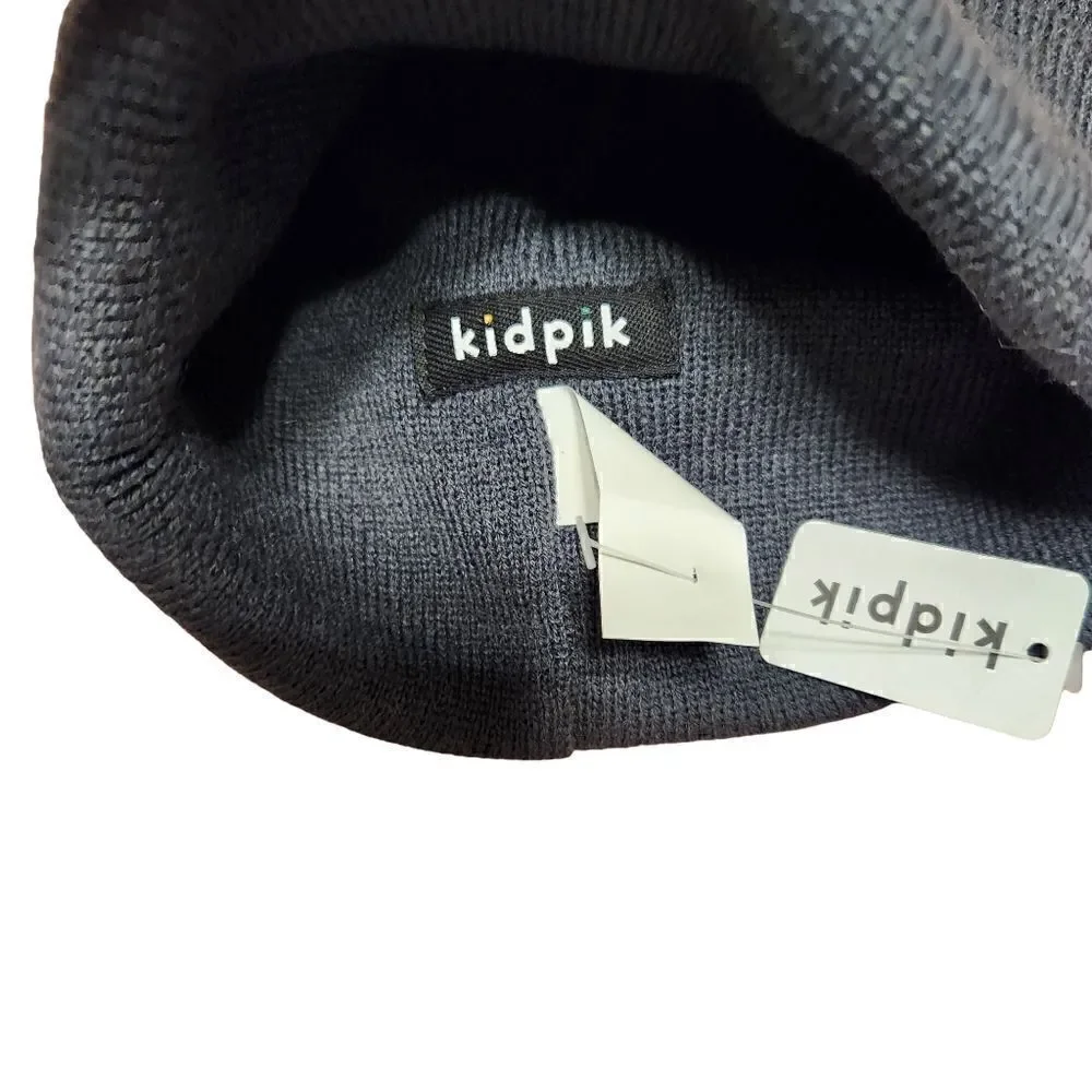 New Kidpik Kids Beanie Hat Navy Star Size XXS to Small  NWT